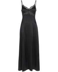 Reformation Evra Lace Trim Maxi Dress in Purple | Lyst Reformation Evra Lace Trim Maxi Dress in Purple | Lyst