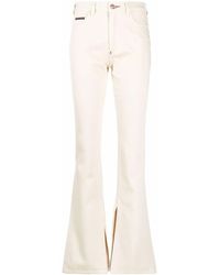Philipp Plein - High-Waisted Flared Jeans - Lyst