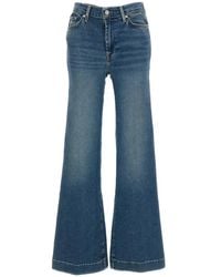 7 For All Mankind - Slim Illusion Flared Jeans - Lyst