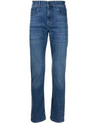 7 For All Mankind - Slimmy Luxe Performance Jeans - Lyst