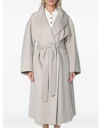 DRYKORN - Bubdy Belted Wrap Coat - Lyst