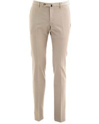 Incotex - Flat-Front Trousers - Lyst