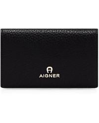 Aigner - Ivy Logo-Plaque Wallet - Lyst