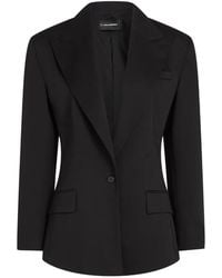 KARL LAGERFELD - Blazer Con Botones De X Amber Valletta - Lyst