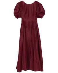 Gabriela Hearst - Puff-Sleeve Maxi Dress - Lyst