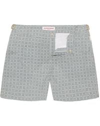 Orlebar Brown - Badeshorts Mit Geometrischem Muster - Lyst