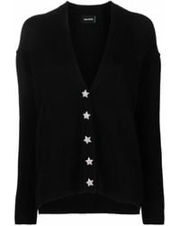 Zadig & Voltaire - Star Button Cashmere Cardigan - Lyst