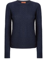 Missoni - Chevron-Pattern Sweater - Lyst