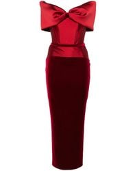 Cristallini - Off-Shoulder Taffeta Gown - Lyst