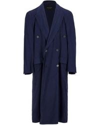 Balenciaga - Fluid Double-Breasted Coat - Lyst
