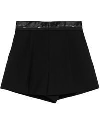 MSGM - サテントリム ショートパンツ - Lyst