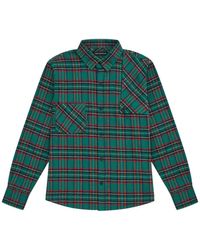 Gosha Rubchinskiy - Checked Flannel Shirt - Lyst