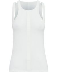 Dion Lee - Top sin mangas Sculpt Muscle - Lyst