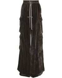 Rick Owens - Pantalon Cargo À Lien De Resserrage - Lyst