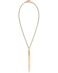 Moschino - Pen-Pendant Chain Necklace - Lyst