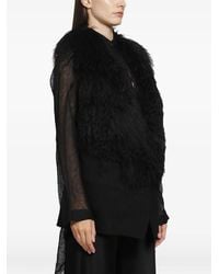 Yehuafan - Giacca Smanicata Con Bordo - Lyst