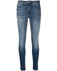 Dondup - Iris High-rise Skinny Jeans - Lyst