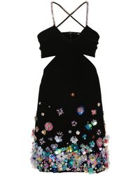 Amen - Bead-embellished Mini Dress - Lyst