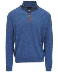 Ralph Lauren - Quarter-Zip Cashmere Sweater - Lyst