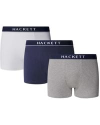Hackett - Logo-Waistband Boxers (Pack Of Three) - Lyst