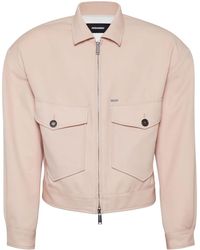 DSquared² - Virgin Wool Bomber Jacket - Lyst