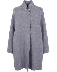 Harris Wharf London - Raglan-Sleeve Wool Coat - Lyst