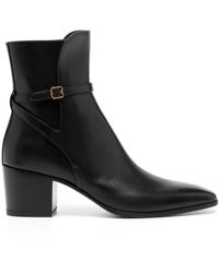 Bally - 70mm Leather Ankle Boots - Lyst