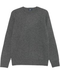 Barba Napoli - Ribbed Raglan-Sleeve Sweater - Lyst