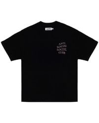 ANTI SOCIAL SOCIAL CLUB - Mind Games Rhinestone-Embellished T-Shirt - Lyst