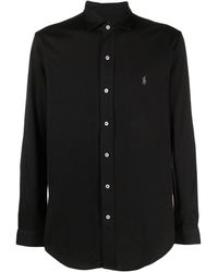Polo Ralph Lauren - Overhemd Met Borduurwerk - Lyst