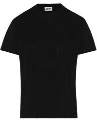 Jean Paul Gaultier - Jpg Embroidered T-Shirt - Lyst