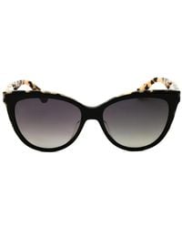 Kate Spade - Tortoiseshell-Effect Cat-Eye Frame Sunglasses - Lyst
