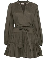 Liu Jo - Short Muslin Dress - Lyst