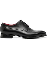 Barrett Lace-up Derby Shoes - Black