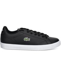 Lacoste - Baskets En Cuir À Détail De Logo - Lyst