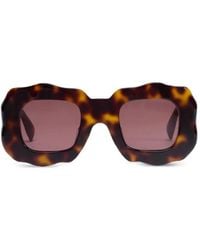 Viktor & Rolf - Sonnenbrille Mit Logo - Lyst