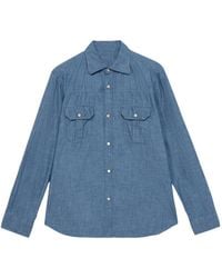 Fortela - Amleto Cotton Shirt - Lyst