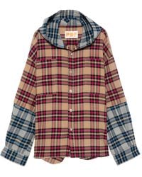 PDF - Patchwork Hooded Jacket - Lyst