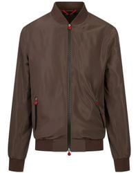 Kiton - Veste Bomber Sea À Fermeture Zippée - Lyst