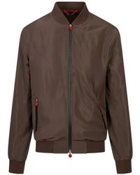 Kiton - Veste Bomber Sea À Fermeture Zippée - Lyst