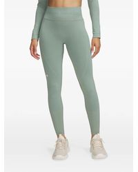 Under Armour - Logo-Jacquard Ribbed Track Pants - Lyst