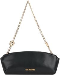 Love Moschino - Logo-Lettering Chain-Strap Shoulder Bag - Lyst