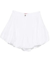 Thelatest - Dafne Poplin Shorts - Lyst