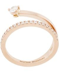 Delfina Delettrez - 18Kt Champagne Marry Me Diamond Ring - Lyst