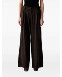 Sessun - Pantalon Orozco À Fines Rayures Et Plis - Lyst