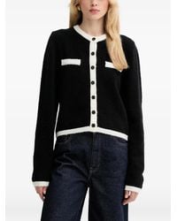 Gestuz - Chest-Pocket Button-Up Cardigan - Lyst