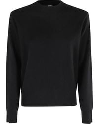 Seventy - Round-Neck Ribbed Sweater - Lyst