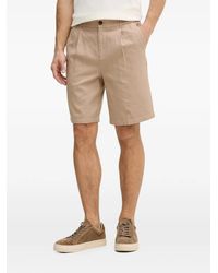 Mos Mosh - Mmgbaldo Porro Pleated Elasticated-Waist Shorts - Lyst