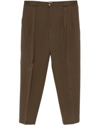 Briglia 1949 - Portobello Pleat-Detail Trousers - Lyst