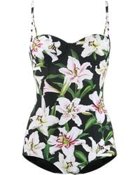 Dolce & Gabbana Costume intero Lily - Nero